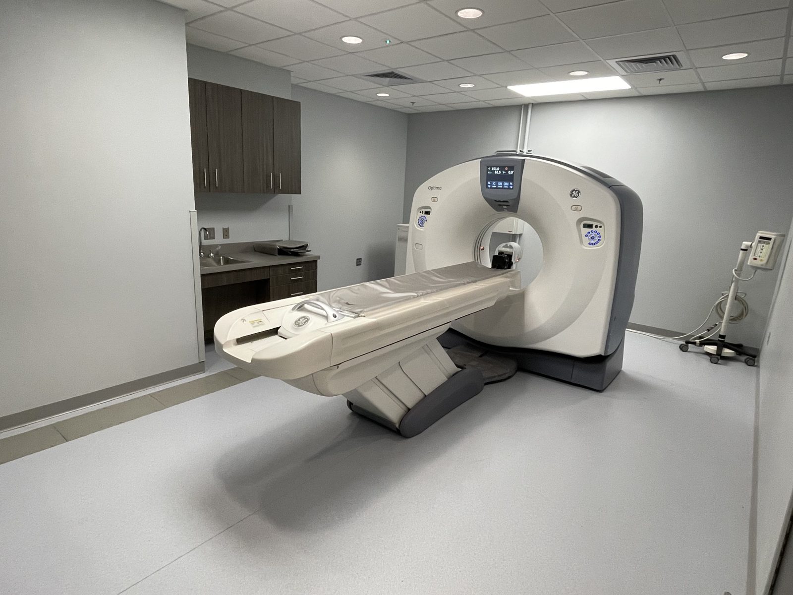 GE Optima CT suite built by BNA Imaging